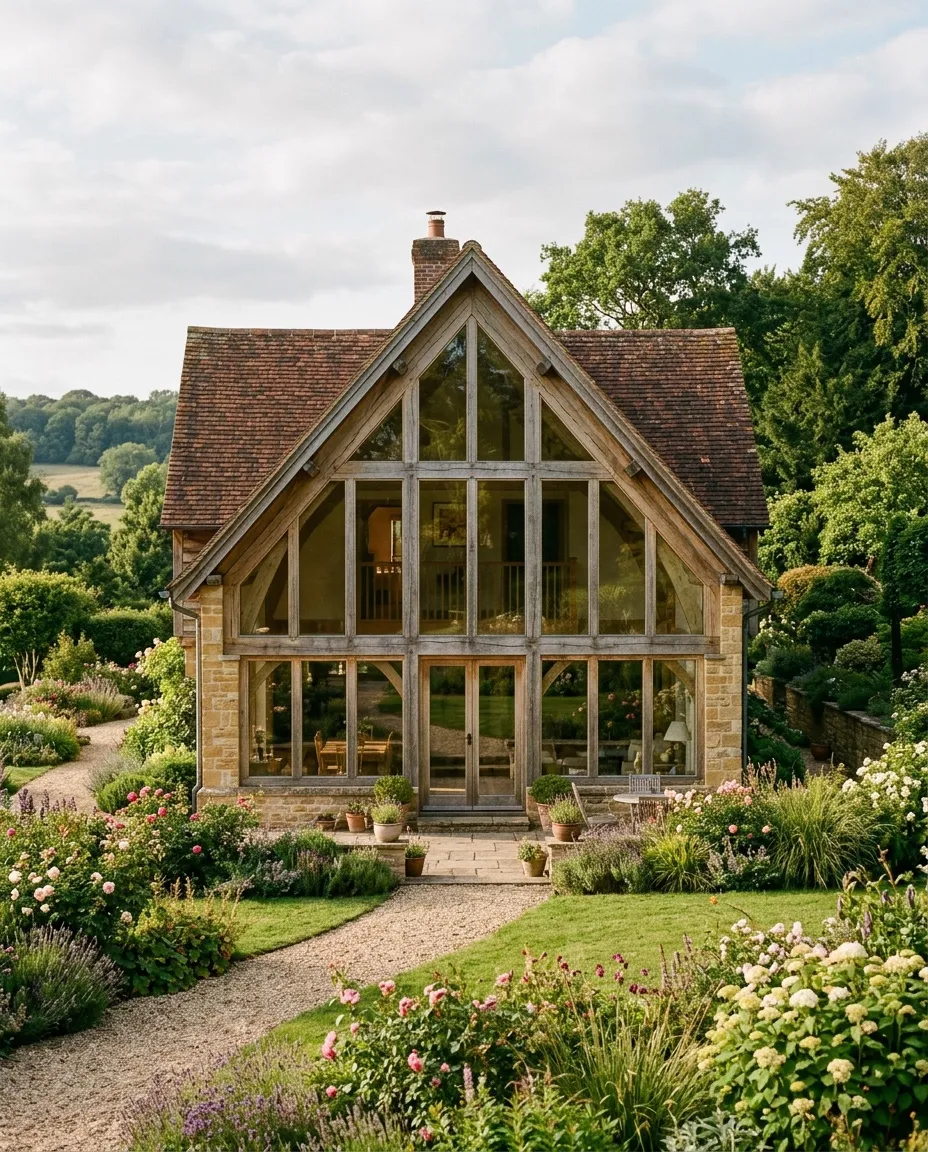 Oak frame houses